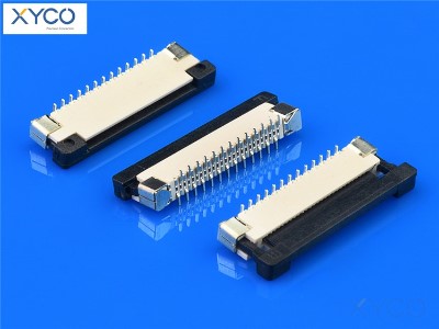 0.5mm 左接触H2.0 fpc连接器