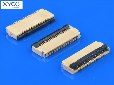 KBF301 H1.0 后掀式 fpc连接器